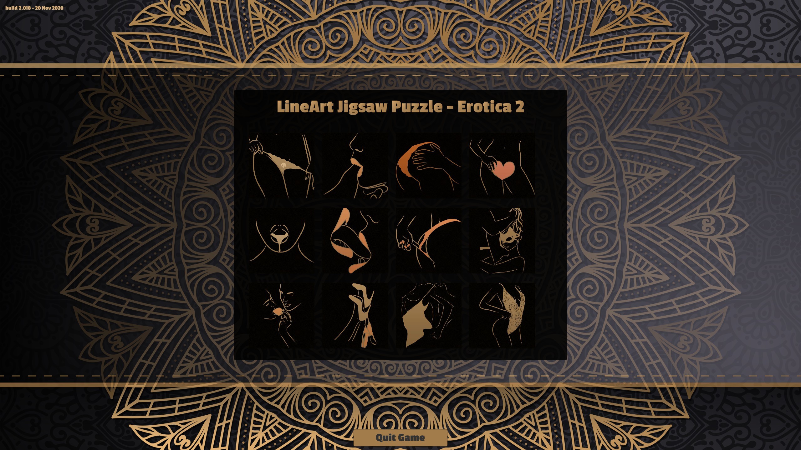LineArt Jigsaw Puzzle - Erotica 2 Steam CD Key [$ 0.21]