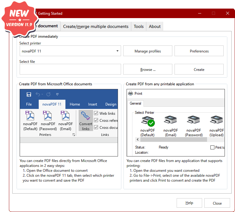 novaPDF Lite 11 Key (Lifetime  / 1 PC) [$ 4.24]