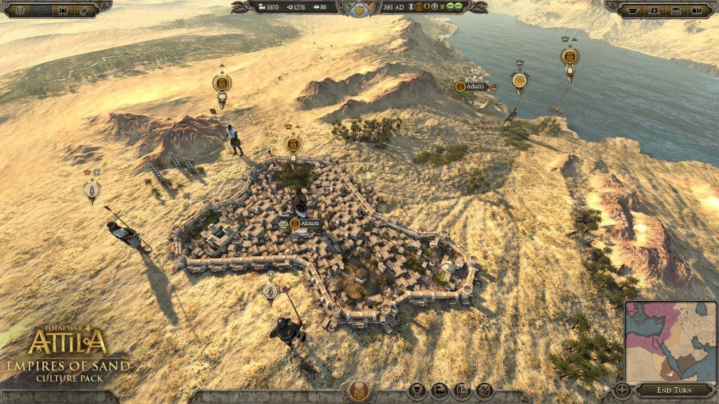 Total War: ATTILA - Empires of Sand Culture Pack DLC Steam CD Key [$ 6.72]