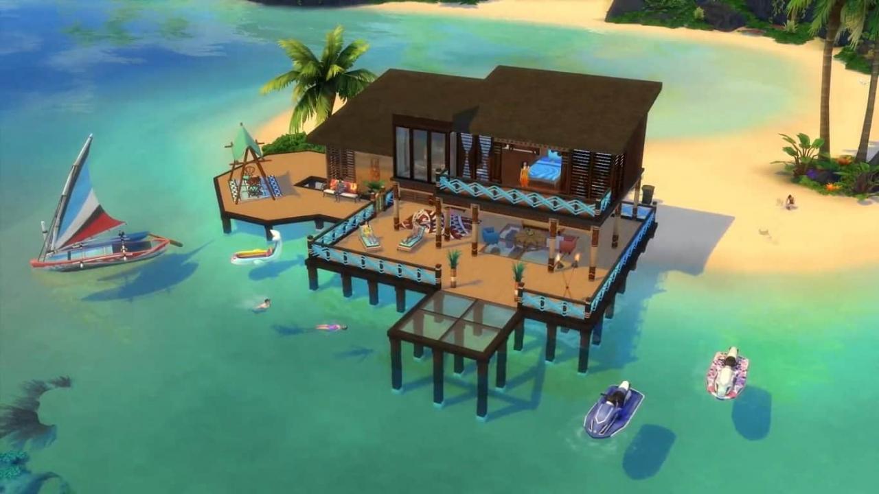 The Sims 4 + Island Living Bundle Origin CD Key [$ 16.94]