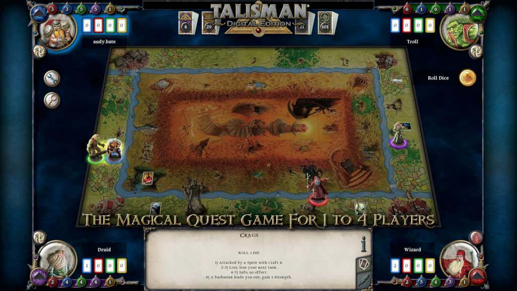 Talisman: Digital Edition + 3 DLCs Steam CD Key [$ 5.48]