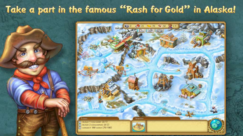 Rush for gold: Alaska Steam CD Key [$ 0.88]