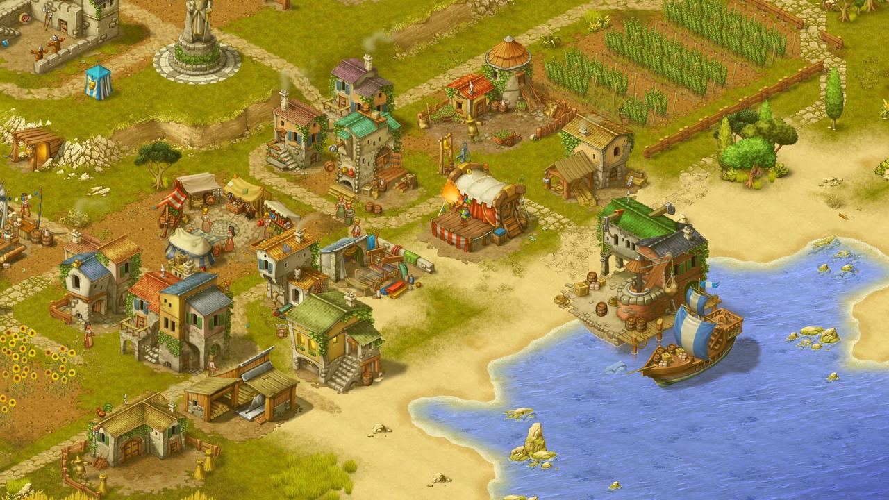 Townsmen - A Kingdom Rebuilt: The Seaside Empire DLC Steam CD Key [$ 2.34]