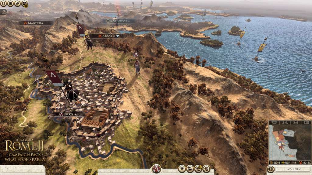Total War: ROME II - Wrath of Sparta DLC Steam CD Key [$ 7.24]
