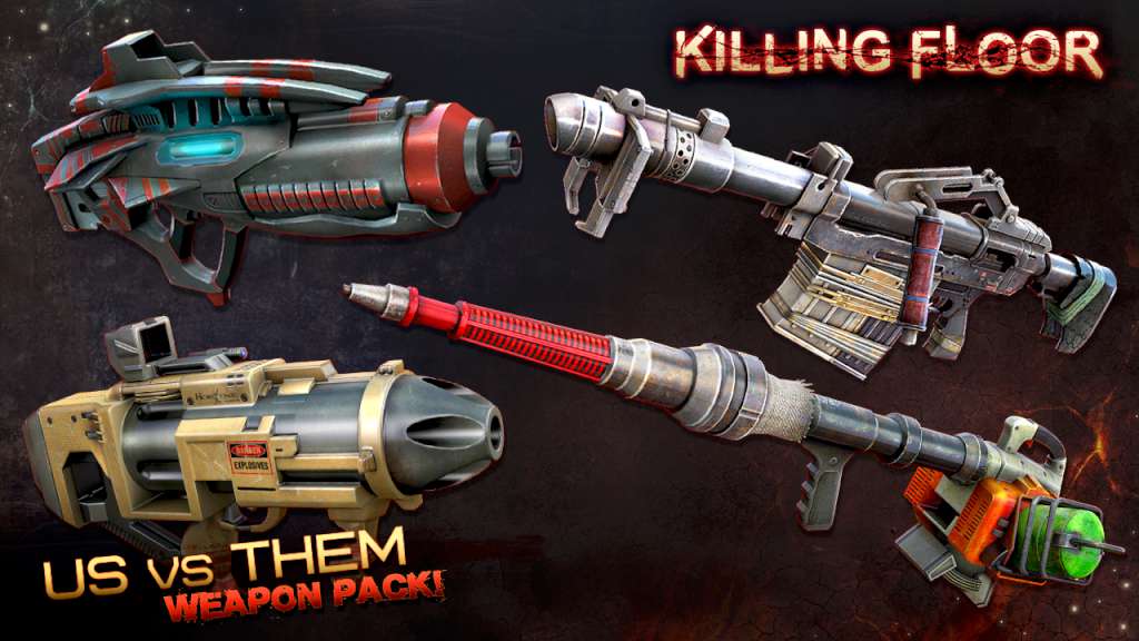 Killing Floor - Community Weapons Pack 3 - Us Versus Them Total Conflict Pack DLC Steam CD Key [$ 0.85]
