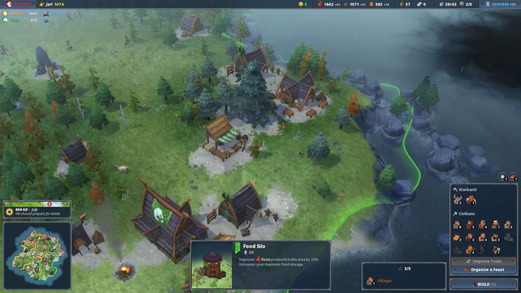 Northgard: The Ultimate Clan Wars Edition Steam CD Key [$ 67.79]