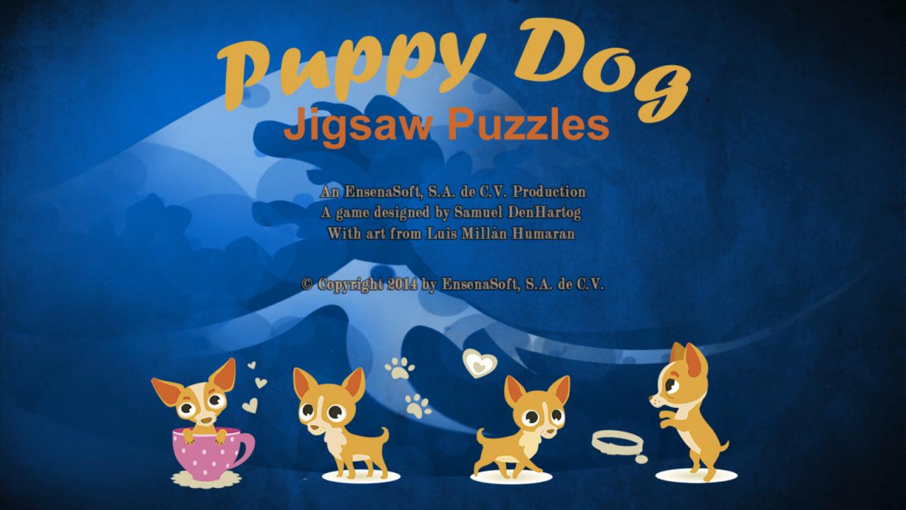 Puppy Dog: Jigsaw Puzzles Steam CD Key [$ 4.16]