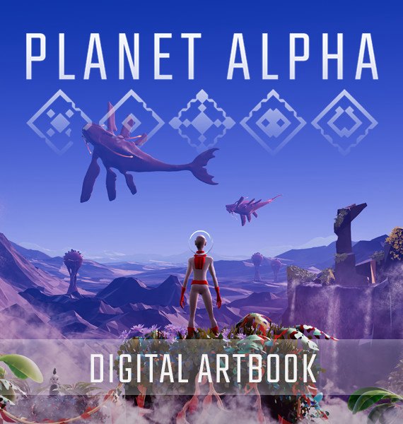 PLANET ALPHA - Digital Artbook DLC Steam CD Key [$ 2.37]