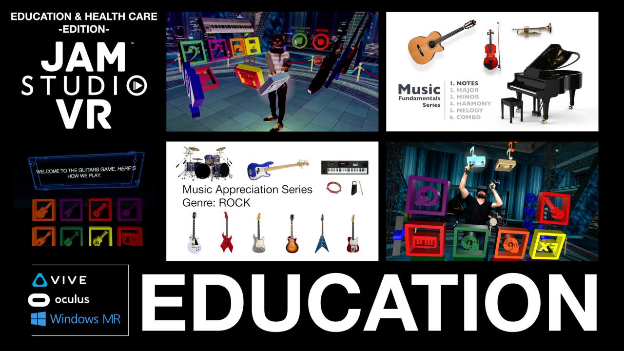 Jam Studio VR - Education & Health Care Edition Steam CD Key [$ 22.59]