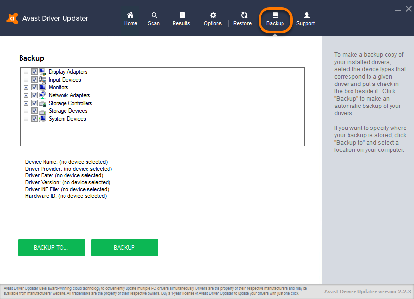 AVAST Driver Updater Key (2 Years / 1 PC) [$ 10.24]