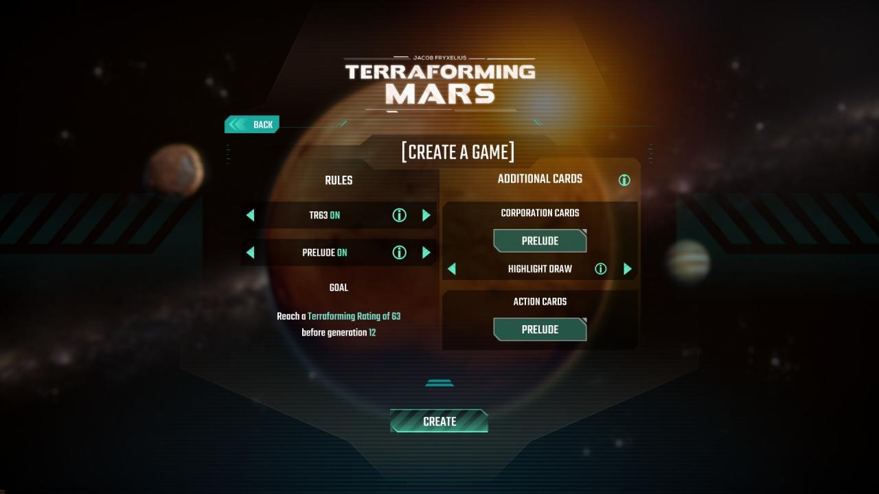 Terraforming Mars - Prelude DLC Steam CD Key [$ 2.54]