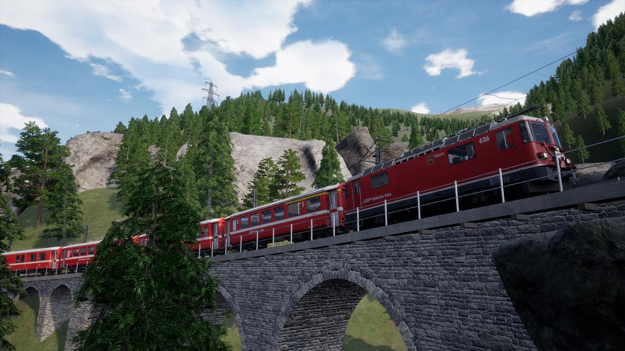 Train Sim World 2 - Arosalinie: Chur - Arosa Route Add-On DLC Steam Altergift [$ 36.57]