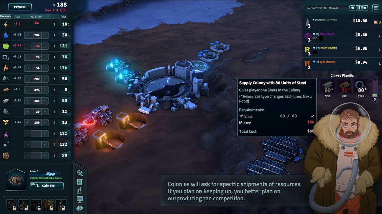 Offworld Trading Company - The Patron and the Patriot DLC Steam CD Key [$ 4.27]