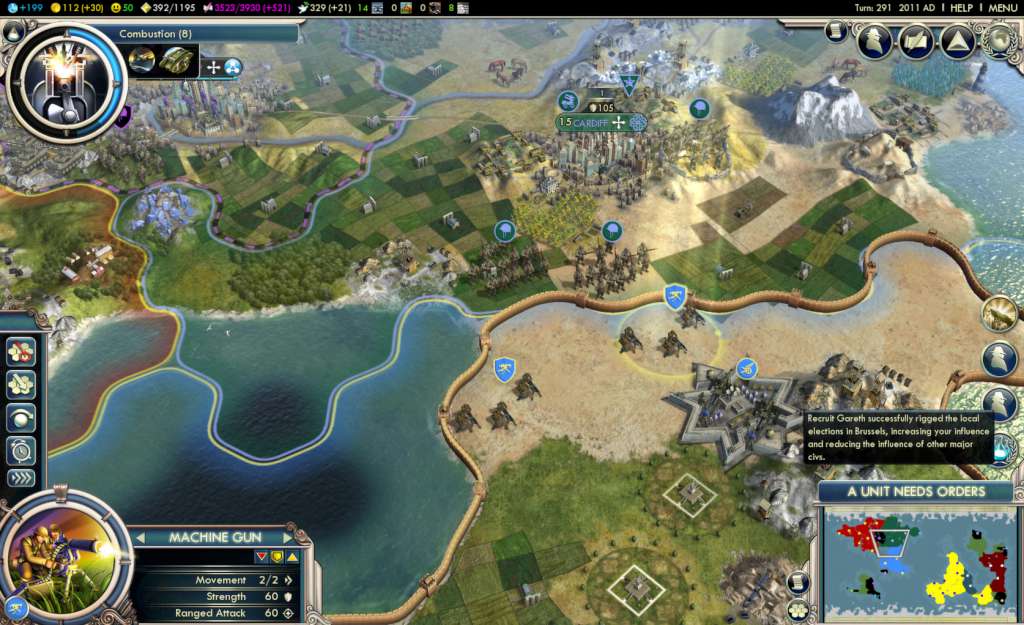 Sid Meier's Civilization V - Gods and Kings Expansion US Steam CD Key [$ 1.81]