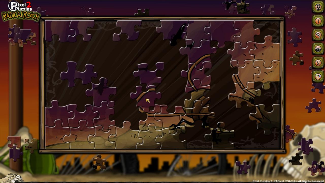 Pixel Puzzles 2: RADical ROACH Steam CD Key [$ 0.5]