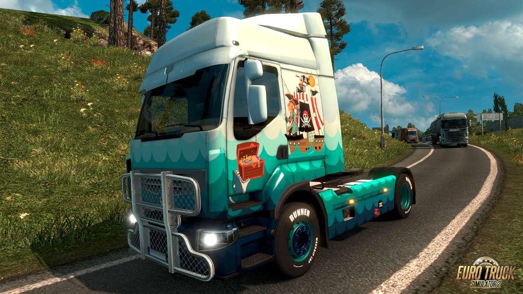 Euro Truck Simulator 2 - Pirate Paint Jobs Pack Steam CD Key [$ 1.41]
