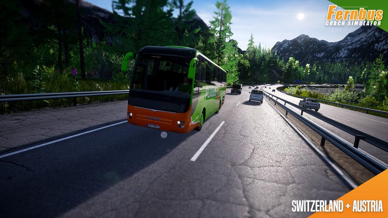 Fernbus Simulator - Austria/Switzerland DLC Steam CD Key [$ 18.88]