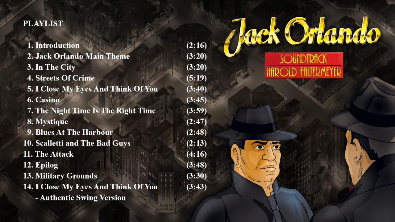 Jack Orlando - Soundtrack DLC Steam CD Key [$ 1.13]