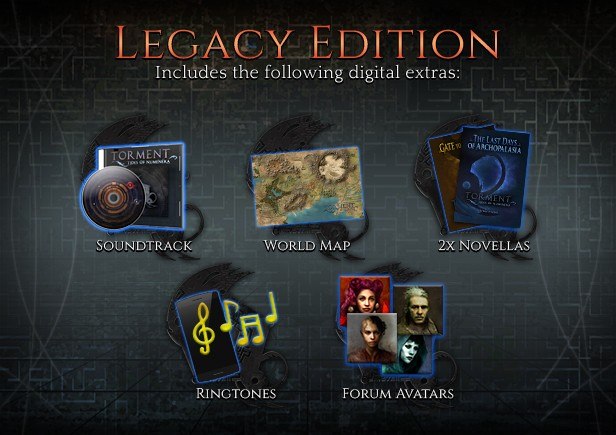 Torment: Tides of Numenera - Legacy Edition Upgrade DLC Steam CD Key [$ 32.76]