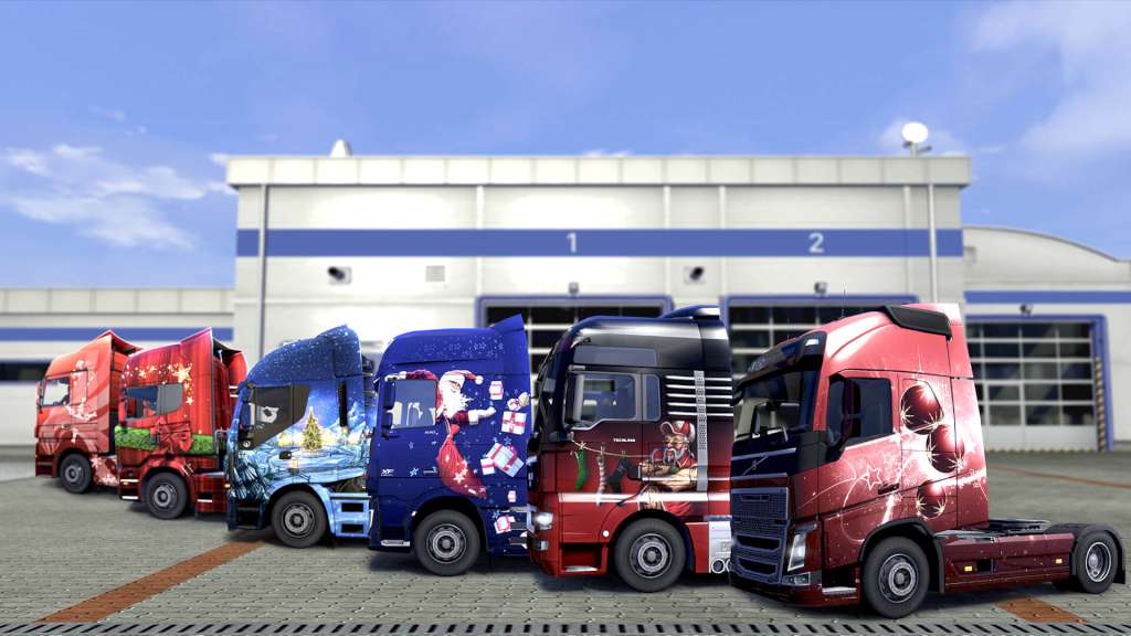 Euro Truck Simulator 2 - Christmas Paint Jobs Pack EU Steam CD Key [$ 1.12]