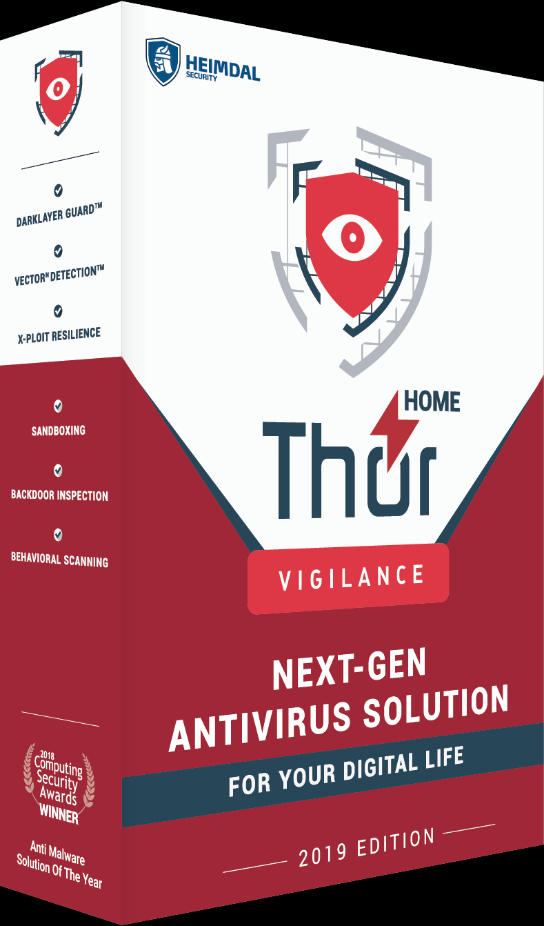 THOR Vigilance Home - Antivirus (1 year / 3 PCs) [$ 18.36]