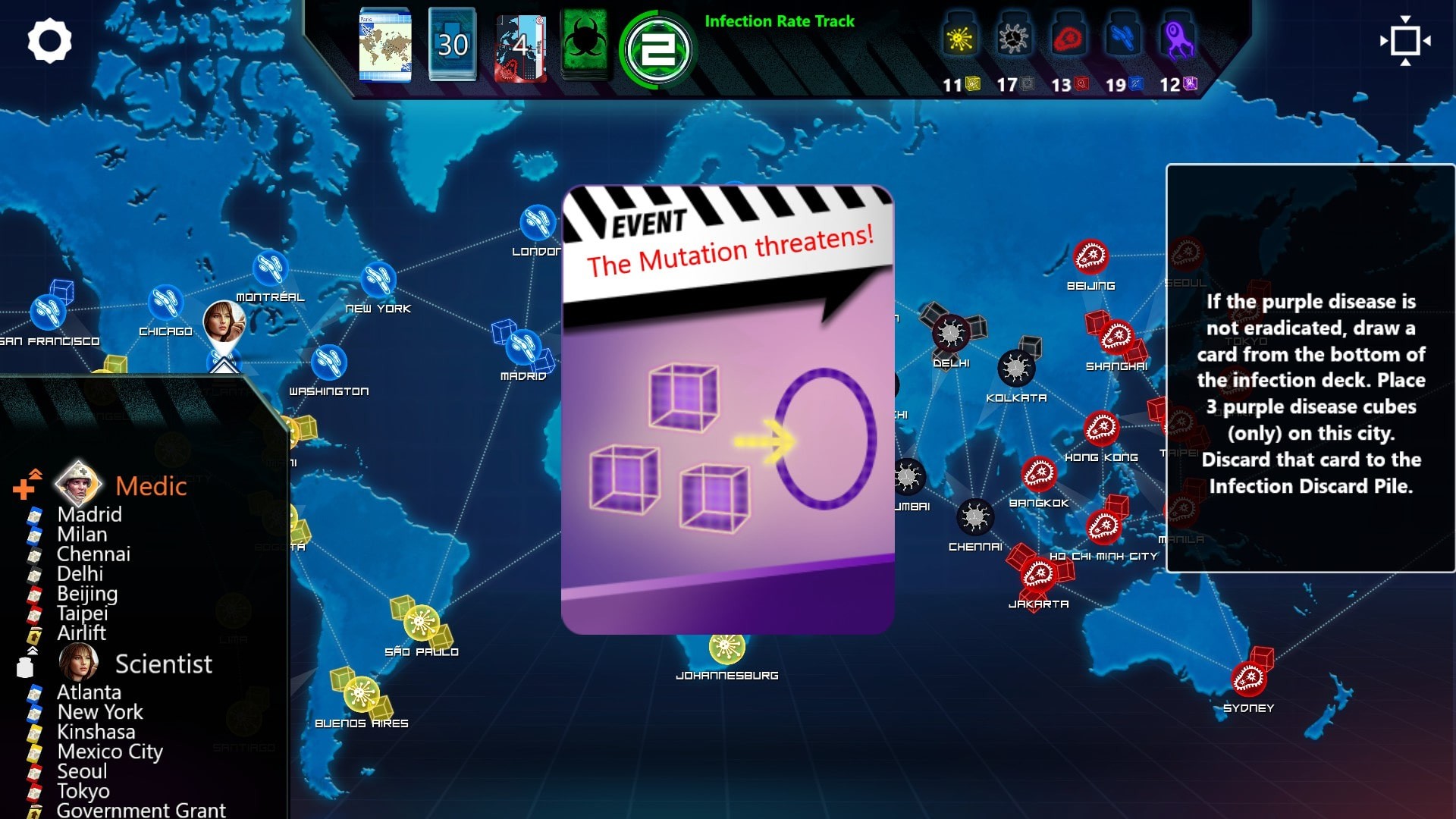 Pandemic: On the Brink - Mutation DLC Steam CD Key [$ 0.79]