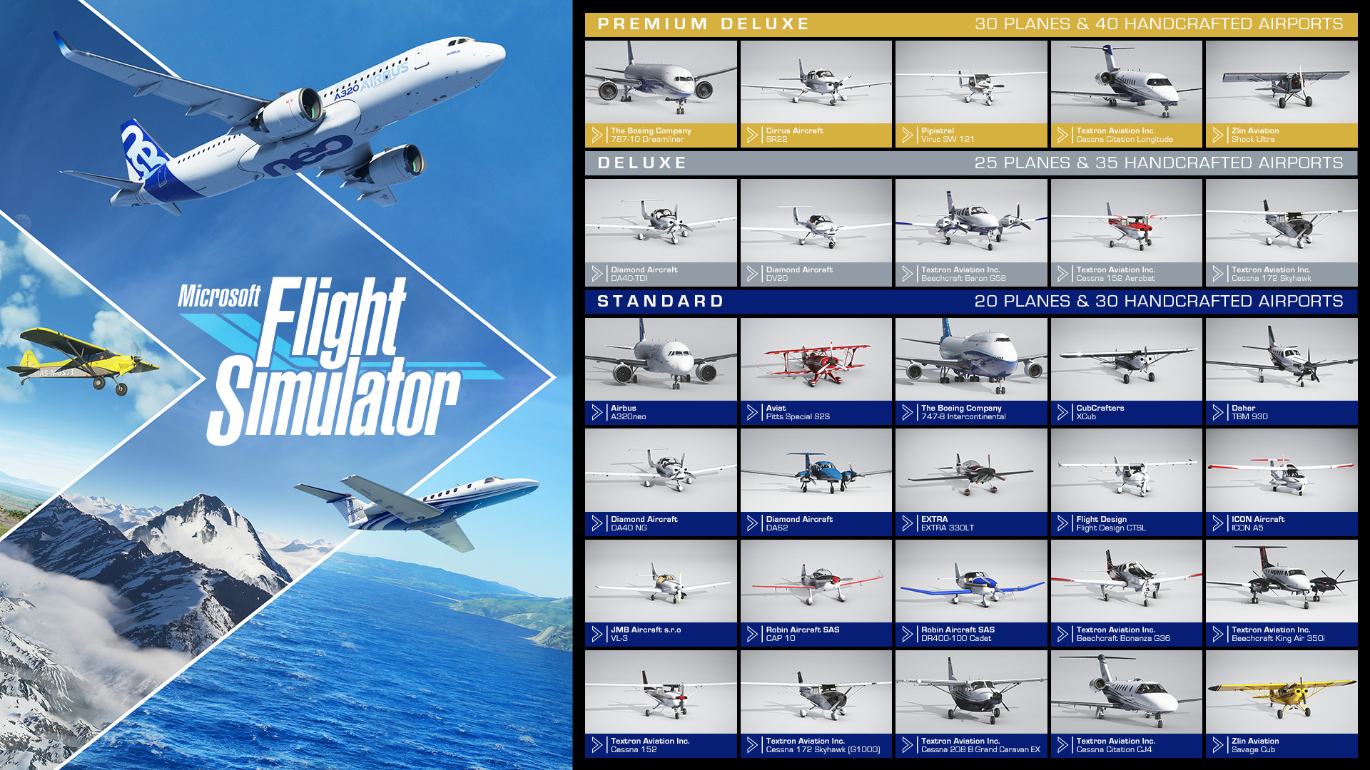 Microsoft Flight Simulator Premium Deluxe Game of the Year Edition EU Xbox Series X|S / Windows 10 CD Key [$ 102.81]