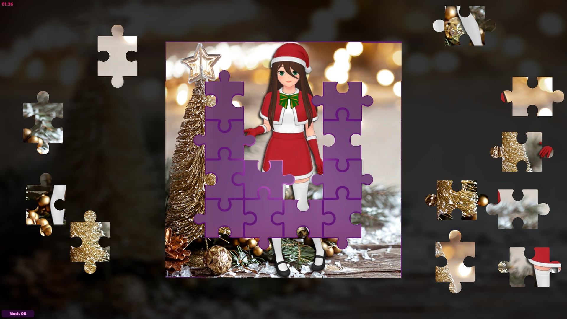 Anime Jigsaw Girls - Christmas Steam CD Key [$ 0.18]