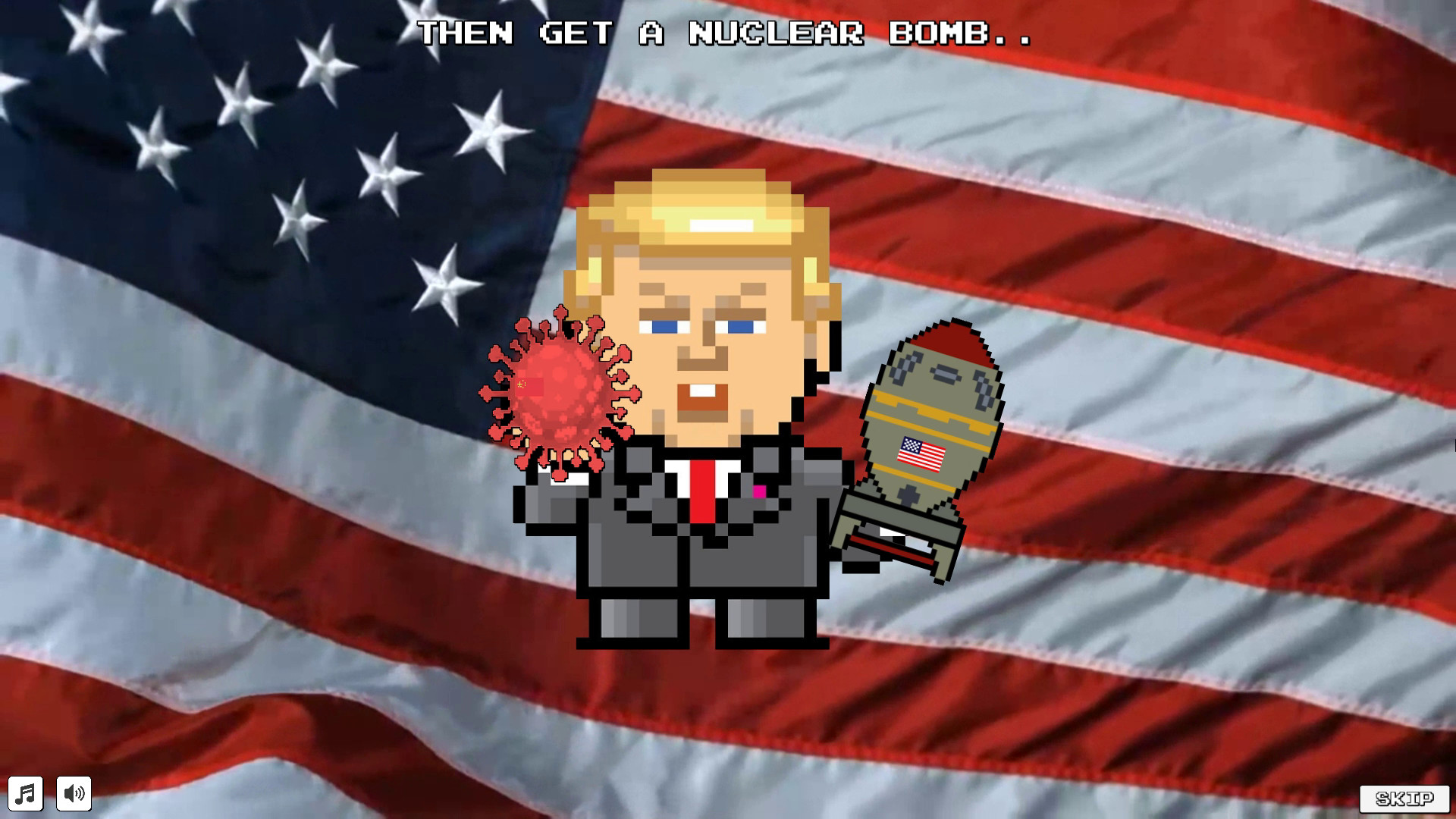 Trump VS Covid: Save The World Clicker Steam CD Key [$ 0.21]