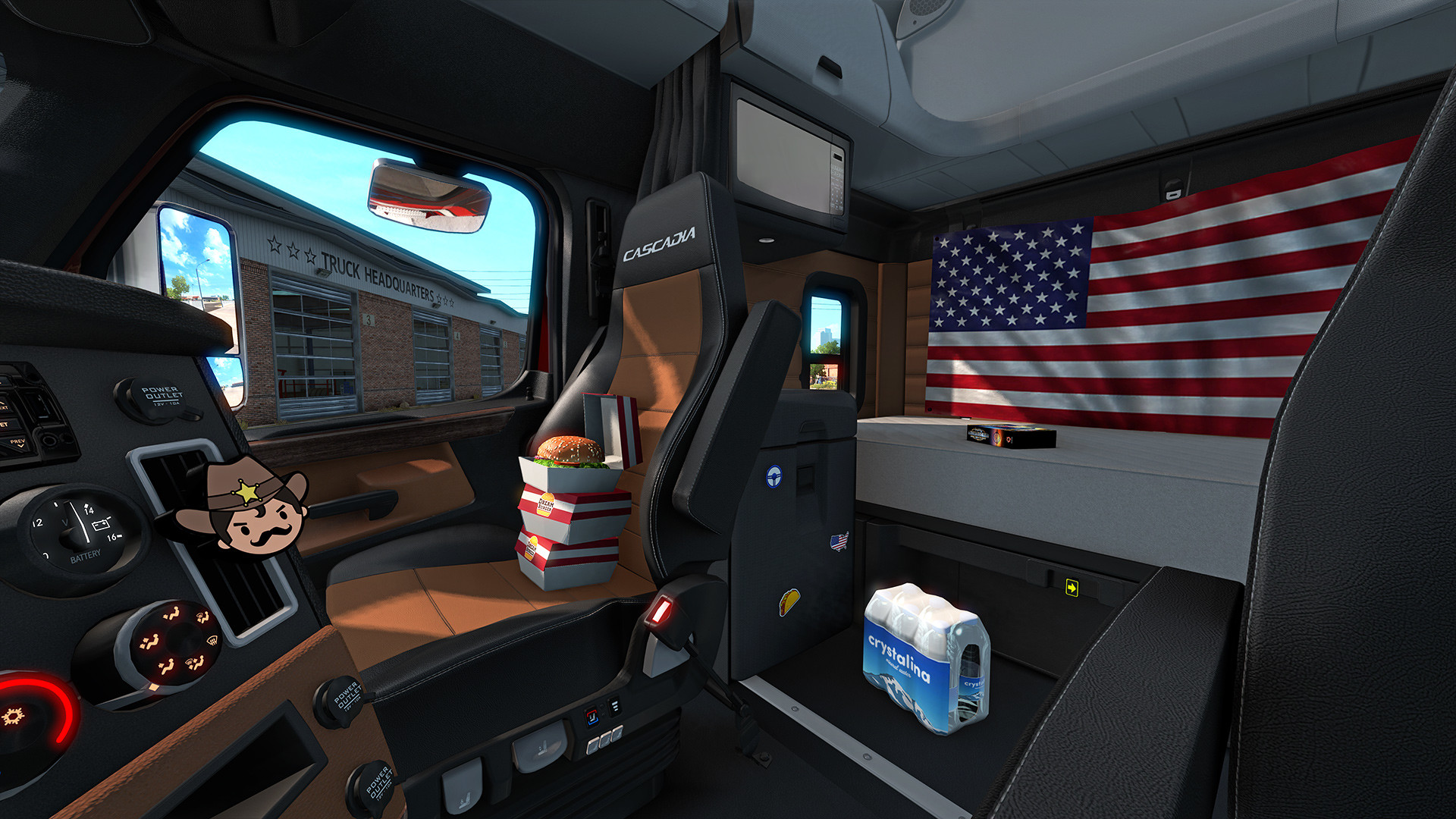 American Truck Simulator - Cabin Accessories DLC Steam CD Key [$ 124.46]