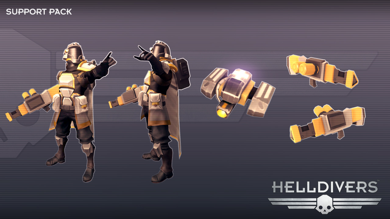HELLDIVERS - Support Pack DLC Steam CD Key [$ 0.95]