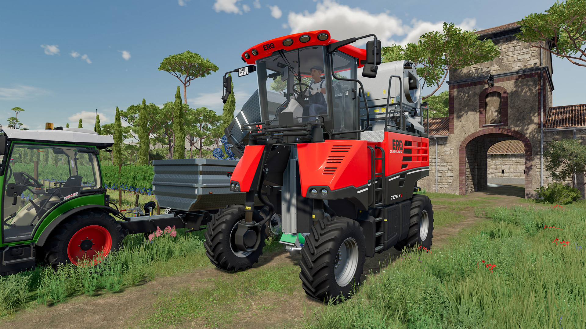 Farming Simulator 22 - ERO Grapeliner 7000 DLC Steam CD Key [$ 1.86]