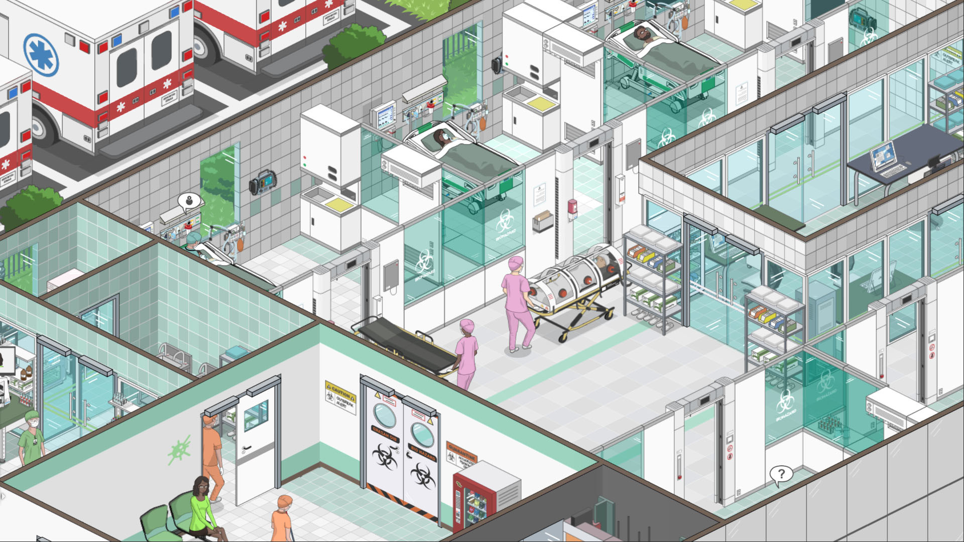 Project Hospital - Department of Infectious Diseases DLC EU Steam Altergift [$ 5.38]