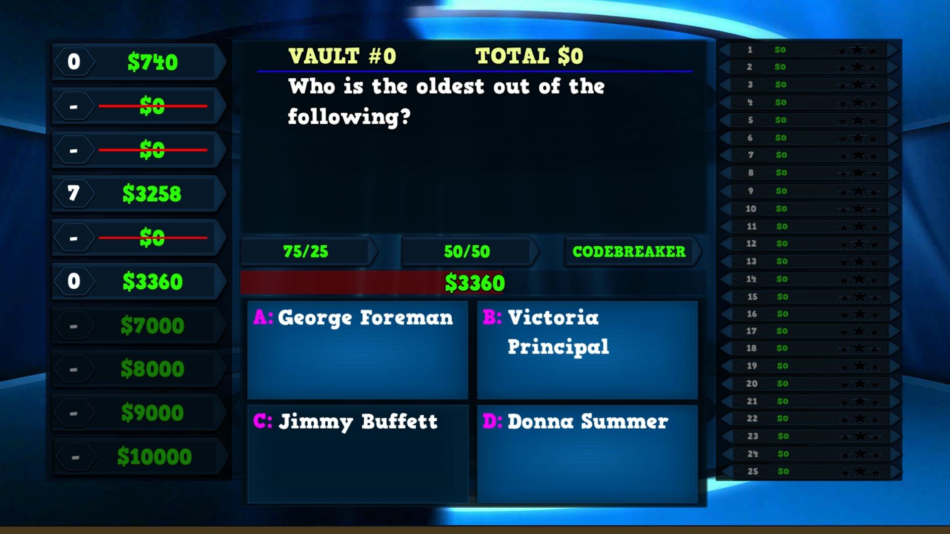 Trivia Vault: Celebrity Trivia Steam CD Key [$ 0.47]