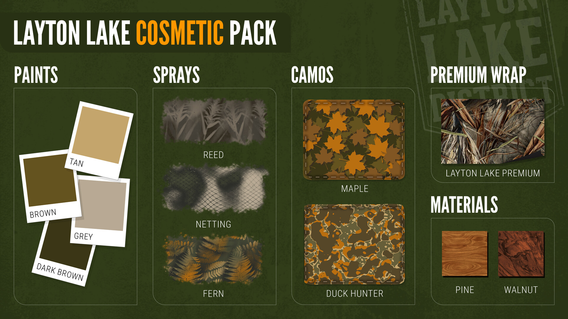 theHunter: Call of the Wild - Layton Lake Cosmetic Pack DLC Steam CD Key [$ 2.57]