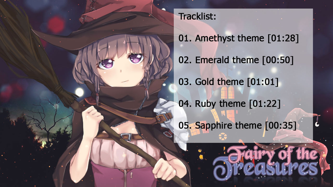 Fairy of the treasures - Soundtrack DLC Steam CD Key [$ 0.55]