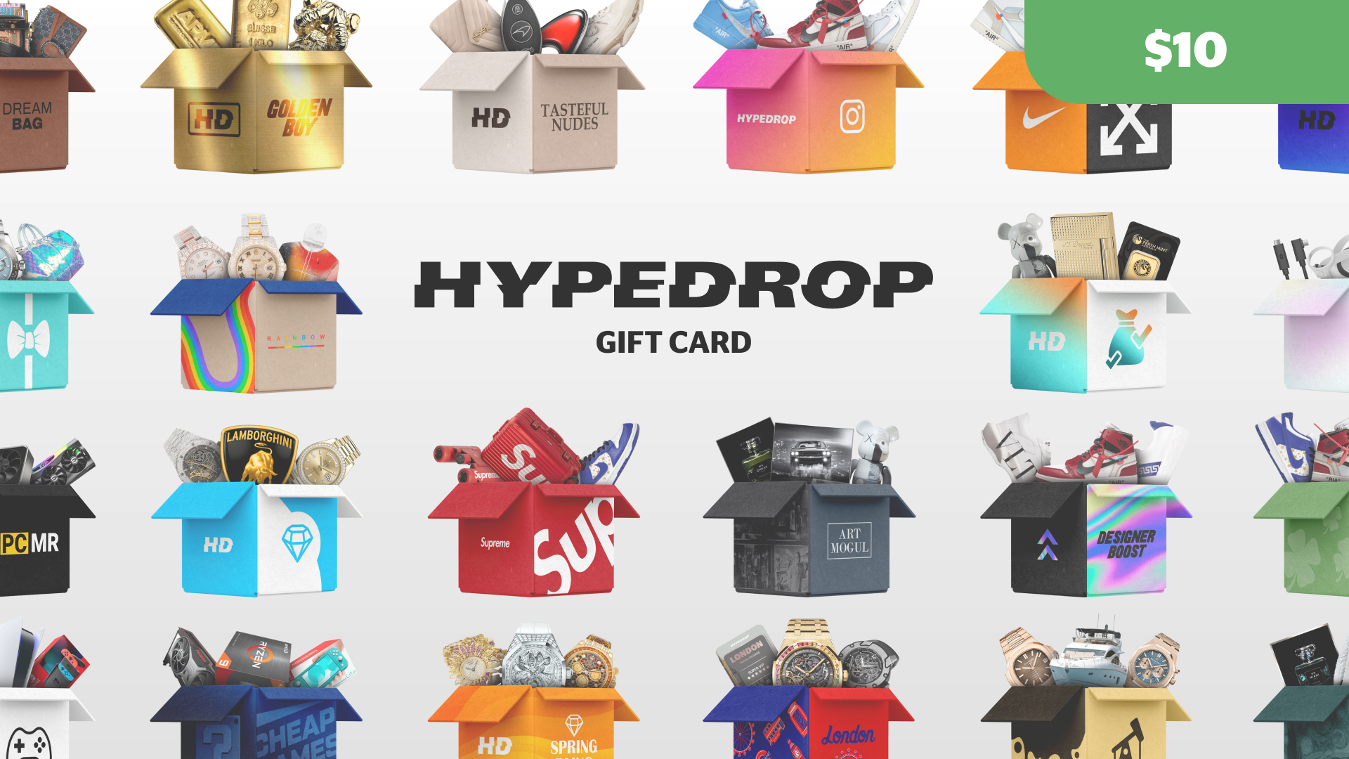 10$ HypeDrop Gift Card 10 USD Prepaid Code [$ 12.17]