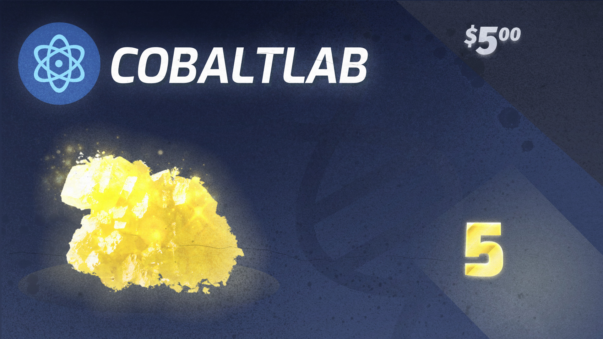 Cobaltlab.tech 5 Sulfur Gift Card [$ 5.1]