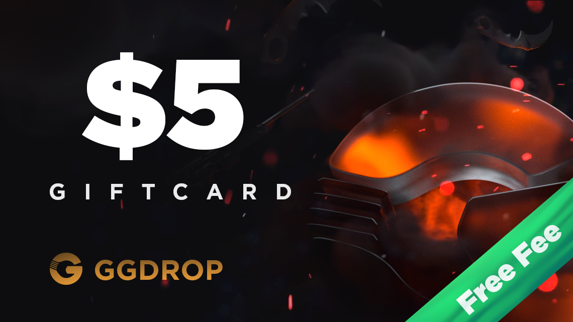 GGdrop $5 Gift Card [$ 5.42]