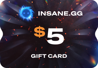 Insane.gg Gift Card $5 Code [$ 5.9]