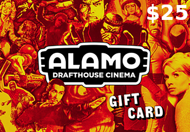 Alamo Drafthouse Cinema $25 Gift Card US [$ 16.95]