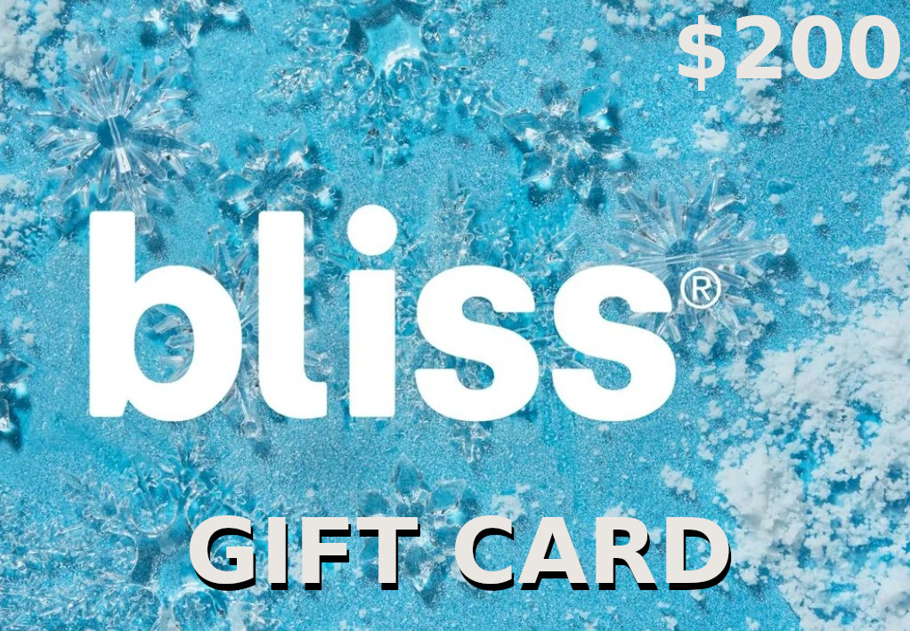 Bliss Spa $200 Gift Card US [$ 111.87]