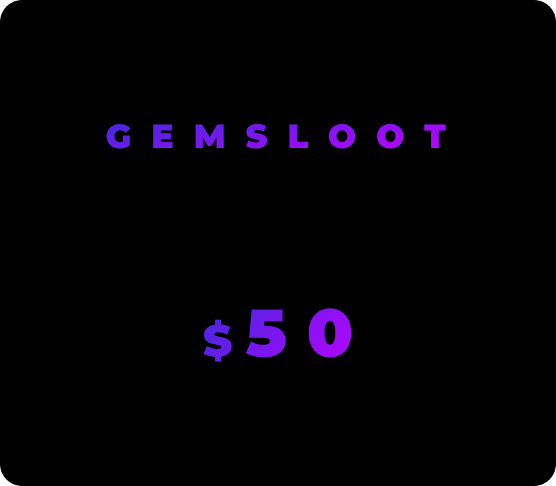 Gemsloot 50 USD Robux Giftcard [$ 49.91]