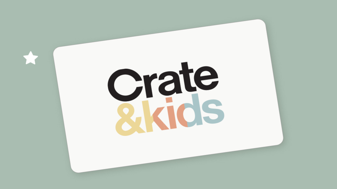 Crate & Kids $50 Gift Card US [$ 61.84]