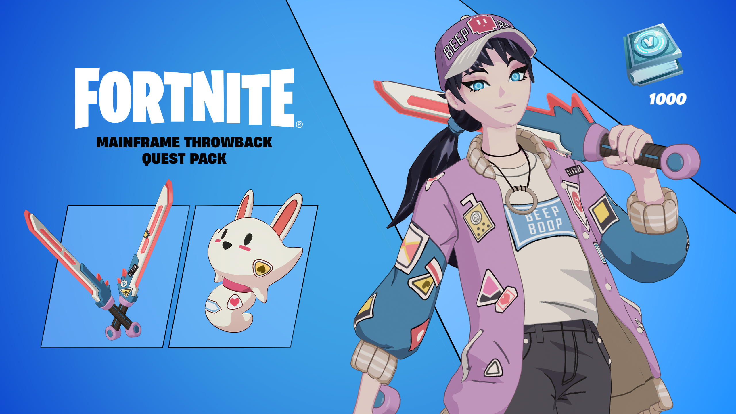 Fortnite - Mainframe Throwback Quest Pack DLC TR XBOX One / Xbox Series X|S CD Key [$ 18.07]