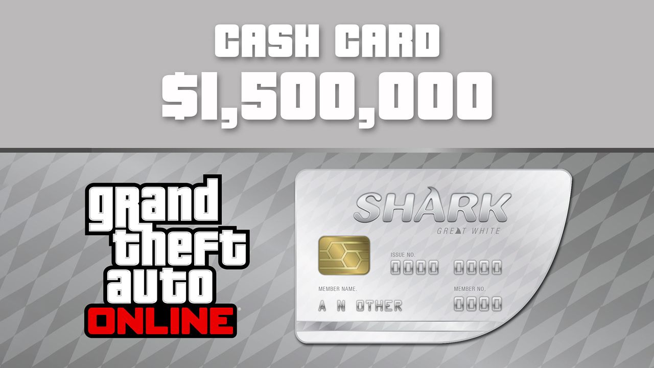 Grand Theft Auto Online - $1,500,000 Great White Shark Cash Card PC Activation Code US [$ 11.18]