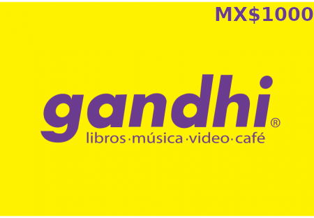 Gandhi MX$1000 MX Gift Card [$ 61.54]