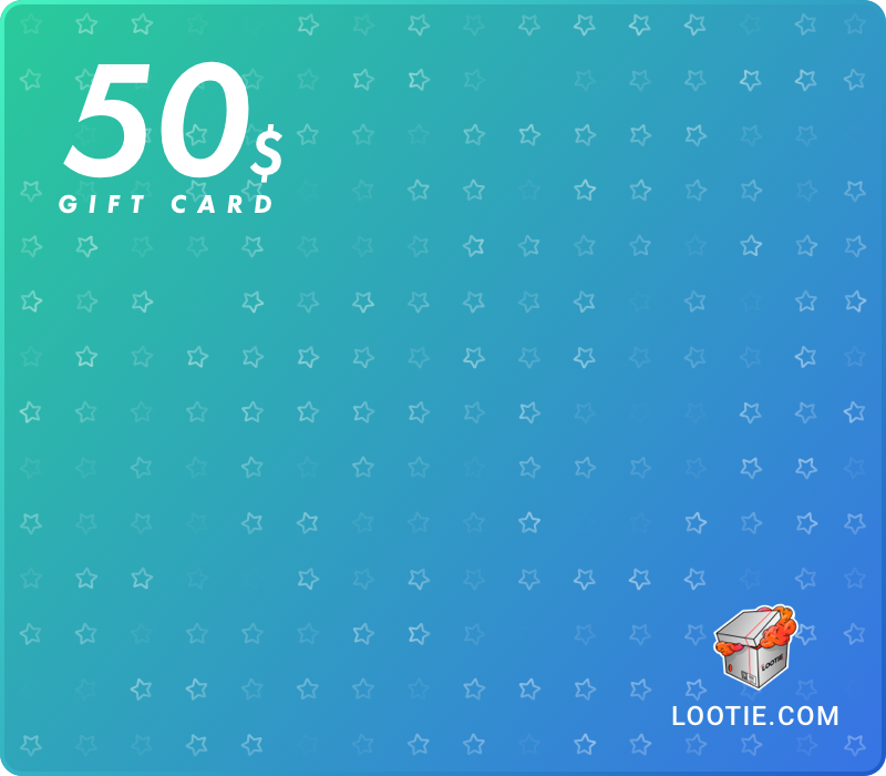 Lootie 50 USD Gift Card [$ 56.5]