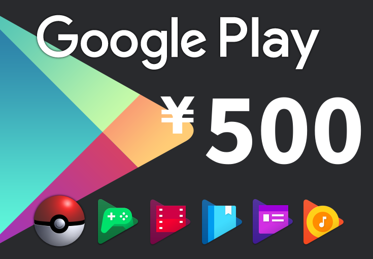 Google Play ¥500 JP Gift Card [$ 4.8]