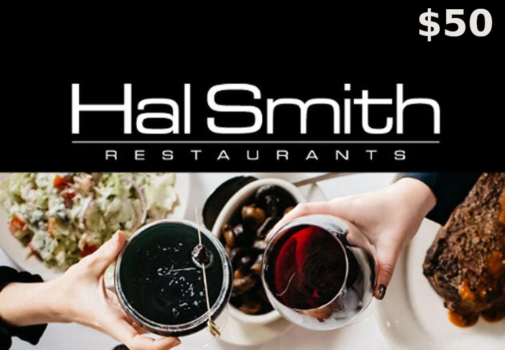 Hal Smith Restaurants $50 Gift Card US [$ 33.9]